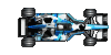 Ligier JS39 - 1993 Hugo Pratt art design